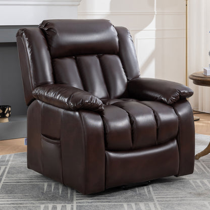 Sophia (Red/Brown) Faux Leather lift chair recliner